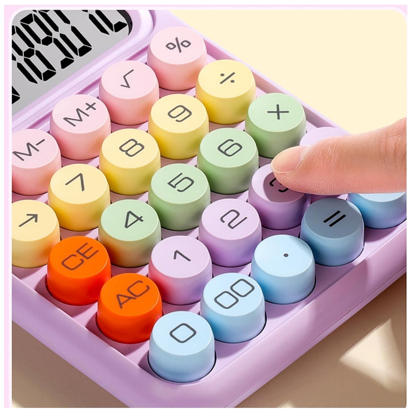Colourful Candy Calculator – Cute Mini Candy Style Calculator for Kids & Office Use
